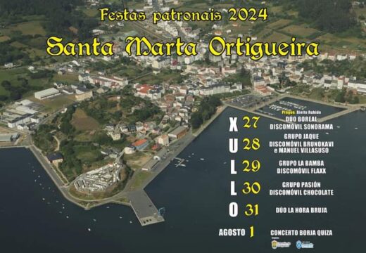 O xornalista Bieito Rubido dará o pistoletazo de saída ás festas en honra a Santa Marta en Ortigueira